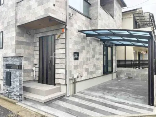 堺市 新築シンプル オープン外構