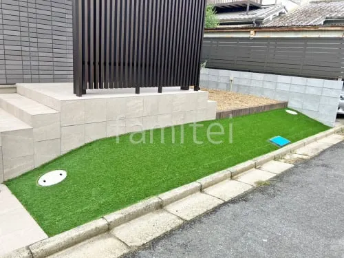 斑鳩町 新築ベーシック オープン外構