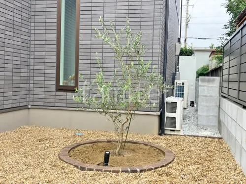 斑鳩町 新築ベーシック オープン外構