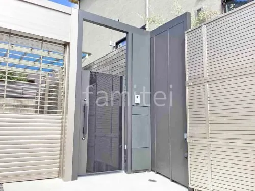 神戸市 新築ハイクラス クローズ外構