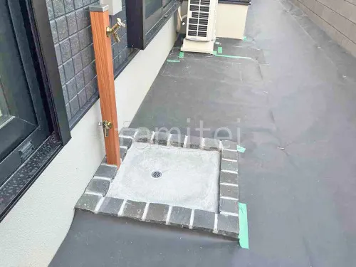 岩出市 新築ベーシック オープン外構