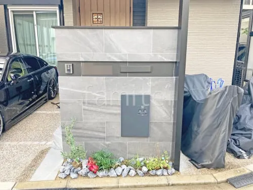 枚方市 リフォームシンプル オープン外構