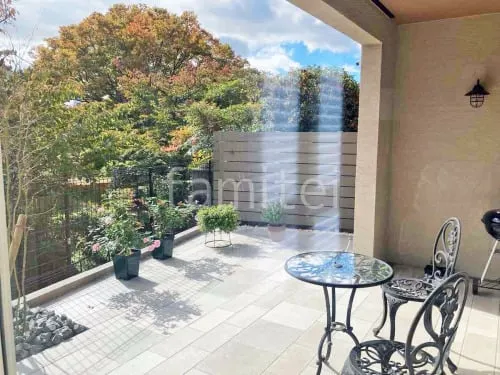 豊中市 新築ナチュラル オープン外構