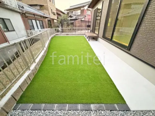 湖南市 新築ベーシック オープン外構