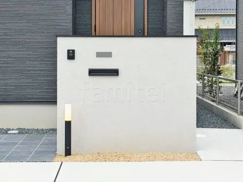 守山市 新築シンプル オープン外構