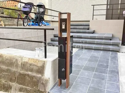 川西市 新築ベーシック オープン外構