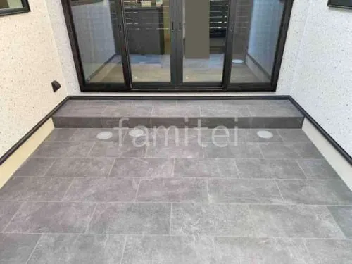 岸和田市 新築ベーシック オープン外構