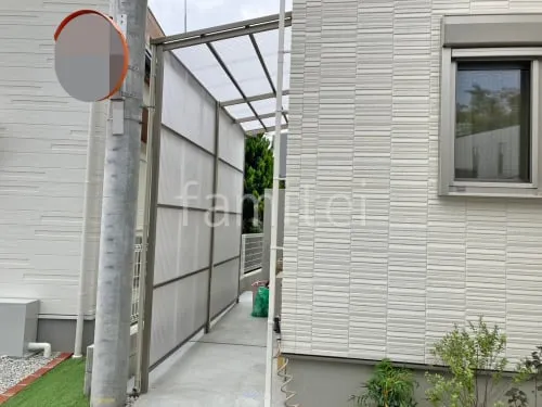 上牧町 新築シンプル オープン外構