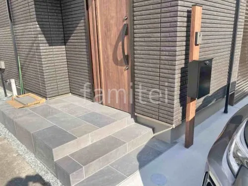 宝塚市 新築ベーシック オープン外構