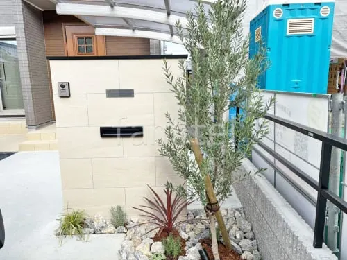 野洲市 新築シンプル オープン外構