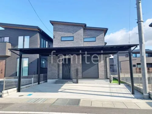 草津市 新築ベーシック オープン外構