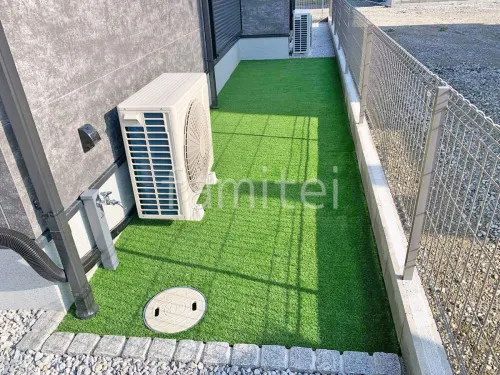 草津市 新築ベーシック オープン外構