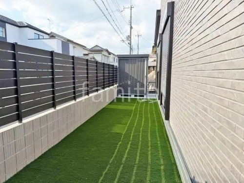 草津市 新築ベーシック オープン外構