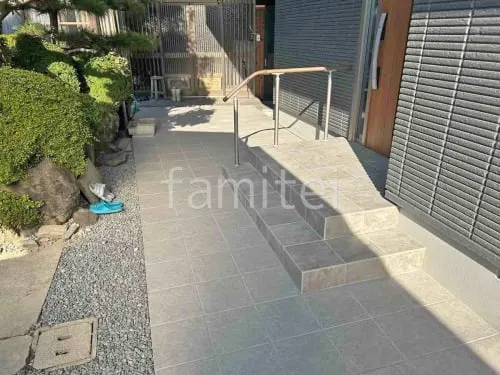 和歌山市 新築シンプル クローズ外構