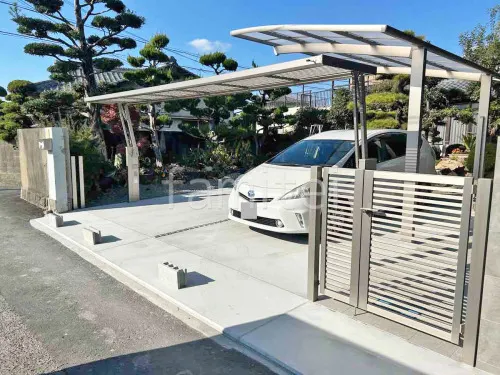 和歌山市 新築シンプル クローズ外構