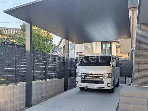 河内長野市 新築ベーシック オープン外構