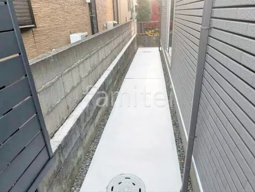 河内長野市 新築ベーシック オープン外構