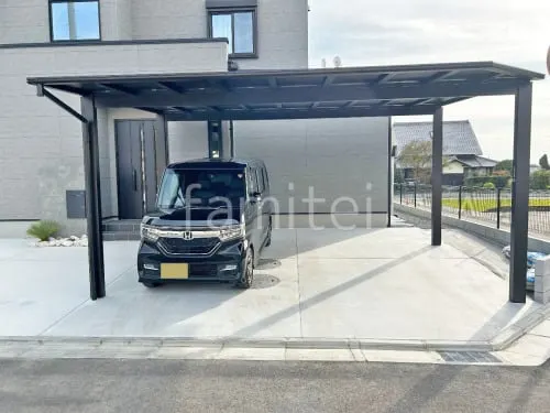 和歌山市 新築シンプル オープン外構