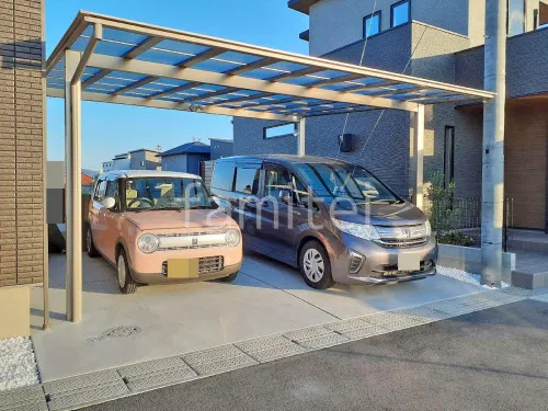 広陵町 新築ベーシック オープン外構