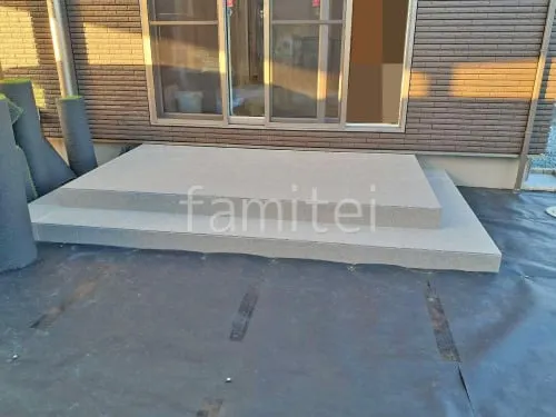 広陵町 新築ベーシック オープン外構