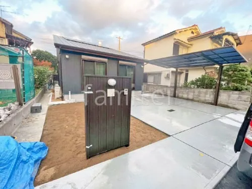 明石市 新築ベーシック オープン外構