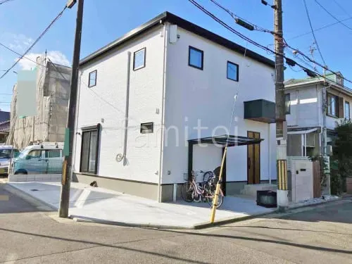 堺市 新築シンプル オープン外構