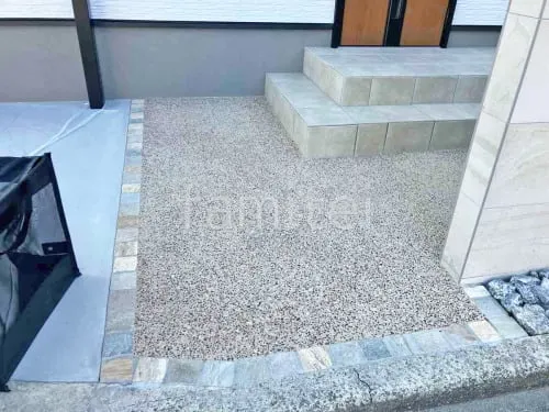 堺市 新築シンプル オープン外構