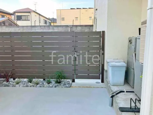 堺市 リフォームベーシック セミクローズ外構