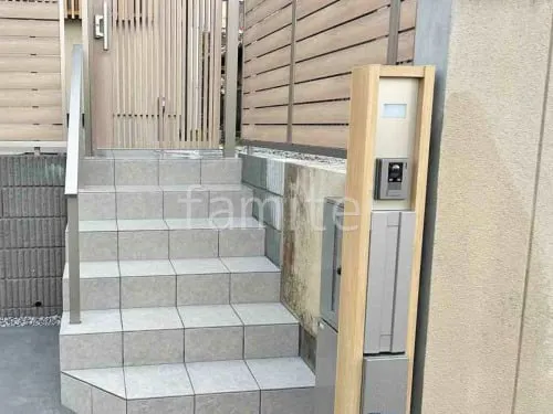 上牧町 リフォームベーシック セミクローズ外構