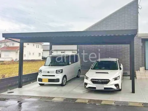 高島市 新築ベーシック オープン外構