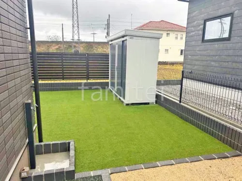 高島市 新築ベーシック オープン外構