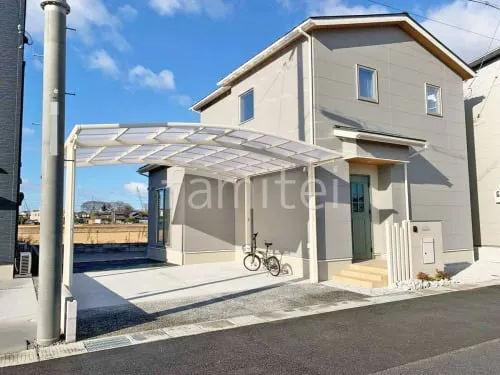 野洲市 新築シンプル オープン外構