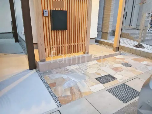 香芝市 新築ベーシック オープン外構