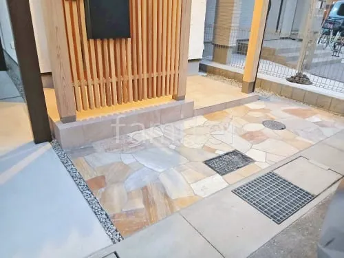 香芝市 新築ベーシック オープン外構