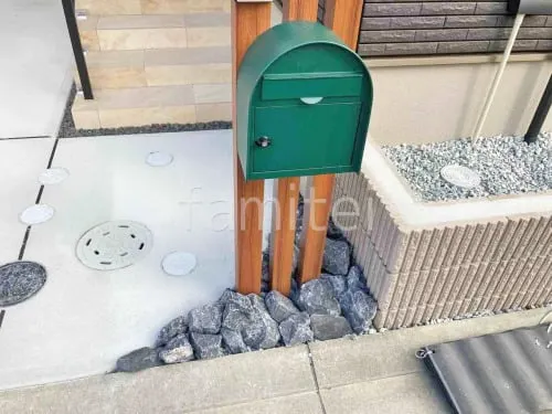 宝塚市 新築ベーシック オープン外構