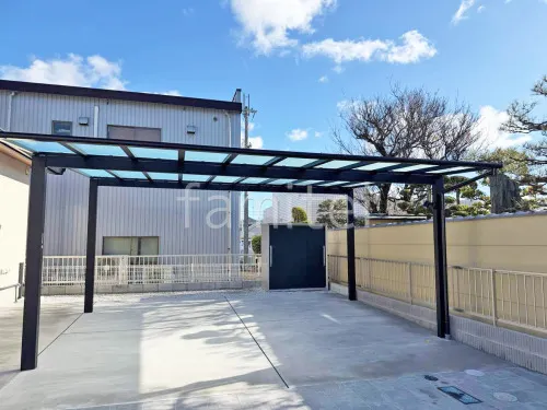 守山市 新築ベーシック オープン外構