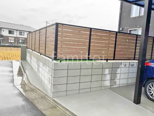 和歌山市 新築シンプル オープン外構