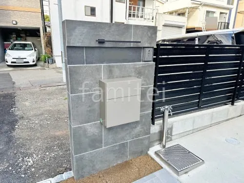 尼崎市 新築シンプル オープン外構