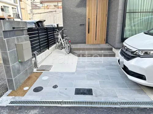 尼崎市 新築シンプル オープン外構