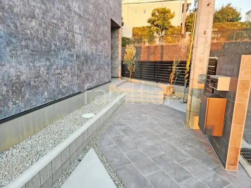 奈良市 新築シンプル オープン外構