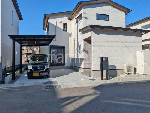 香芝市 新築ベーシック オープン外構