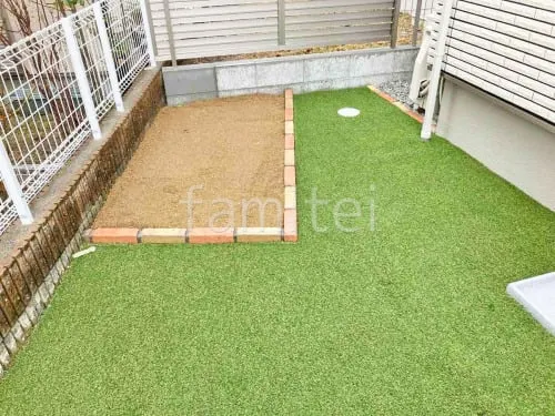 箕面市 新築ベーシック オープン外構