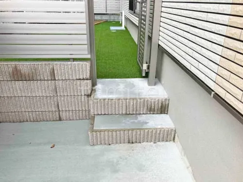 箕面市 新築ベーシック オープン外構