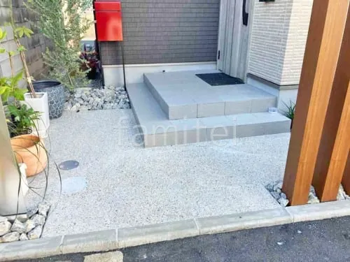 堺市 新築ベーシック オープン外構