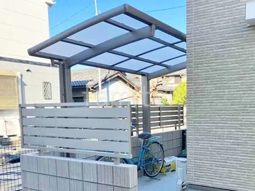 堺市 新築ベーシック オープン外構