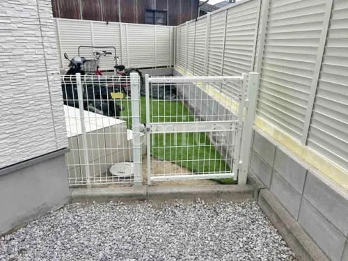 和泉市 車庫まわりリフォーム