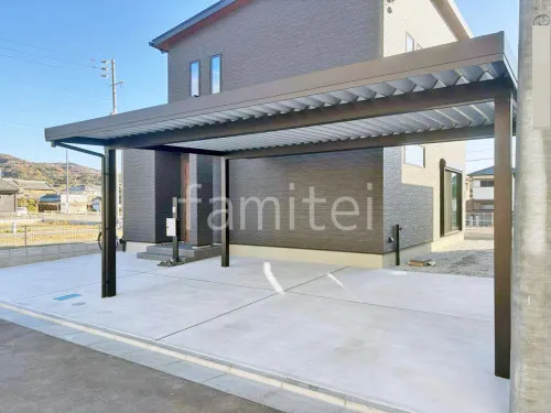 和歌山市 新築ベーシック オープン外構