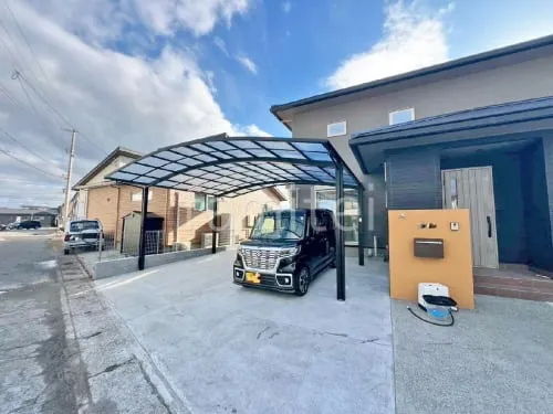 加古川市 新築シンプル オープン外構