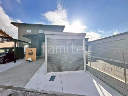 加古川市 新築シンプル オープン外構