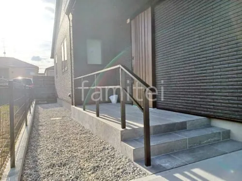 香芝市 新築ベーシック オープン外構